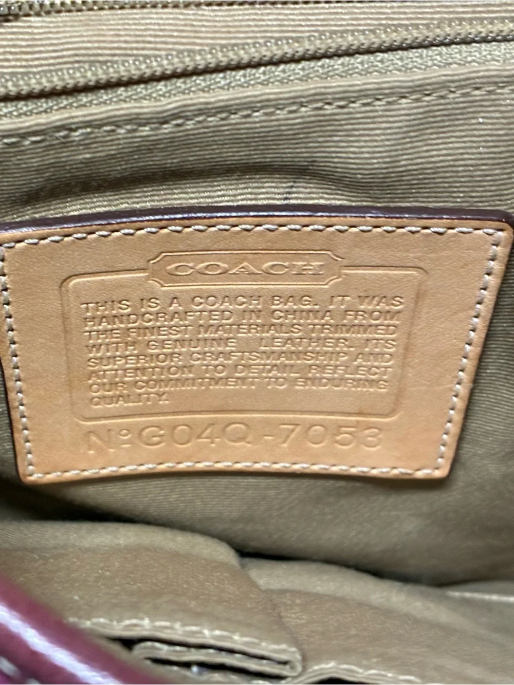 Coach Suede Leather Hobo Shoulder Bag